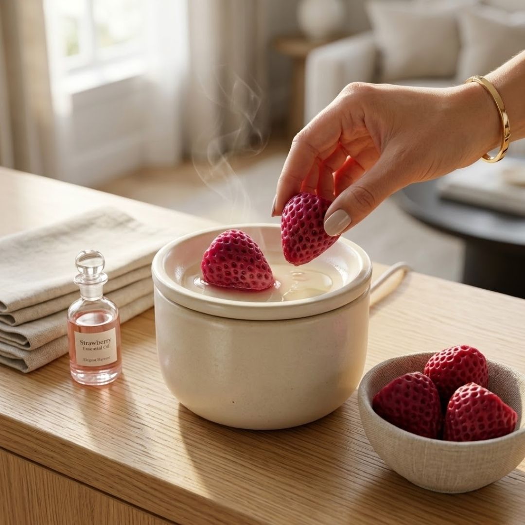 Strawberry Wax Melts (Complete Set -With Diffuser)